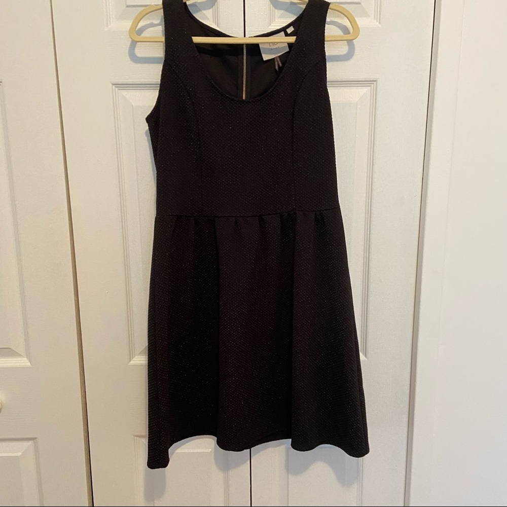 Anthropologie size L Black dress.